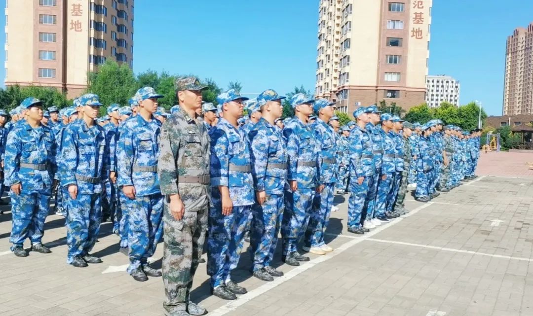 锦州市渤海中等职业技术学校2023级新生军训正式开营！